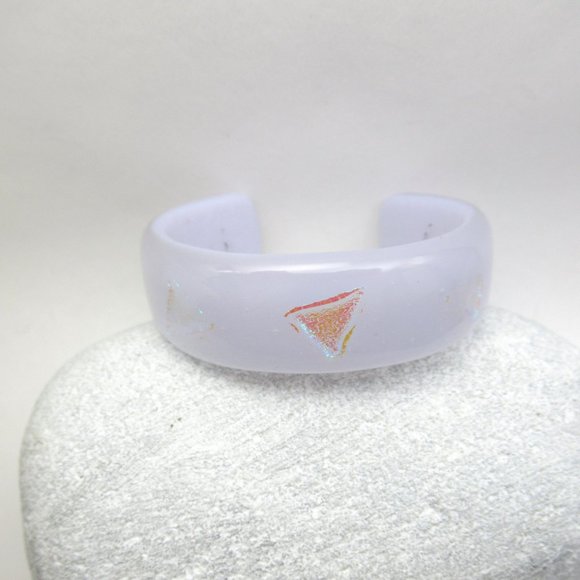 Fused Glass Cuff Bracelet - Picture 13 of 15